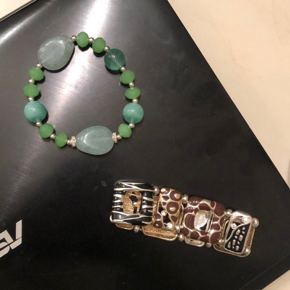 2 bracelets